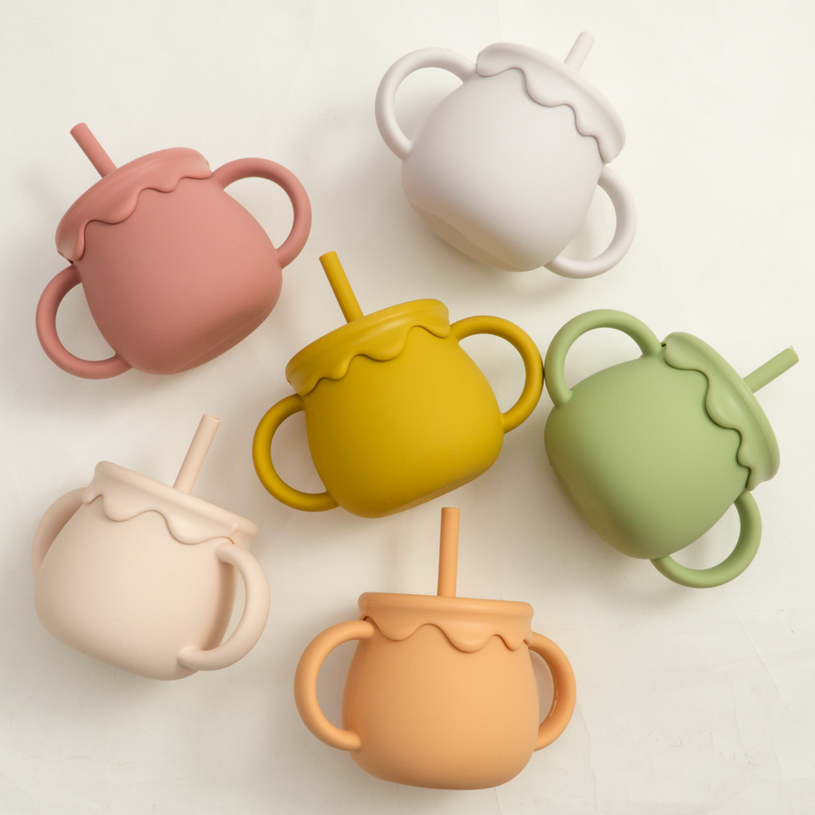 Baby Food Newborn - Cangkir Makan Bayi Portabel Cangkir Minum