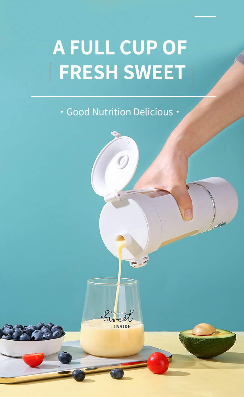 Baby Food Blender - Blender portabel multifungsi 2-in-1 (jus, makanan