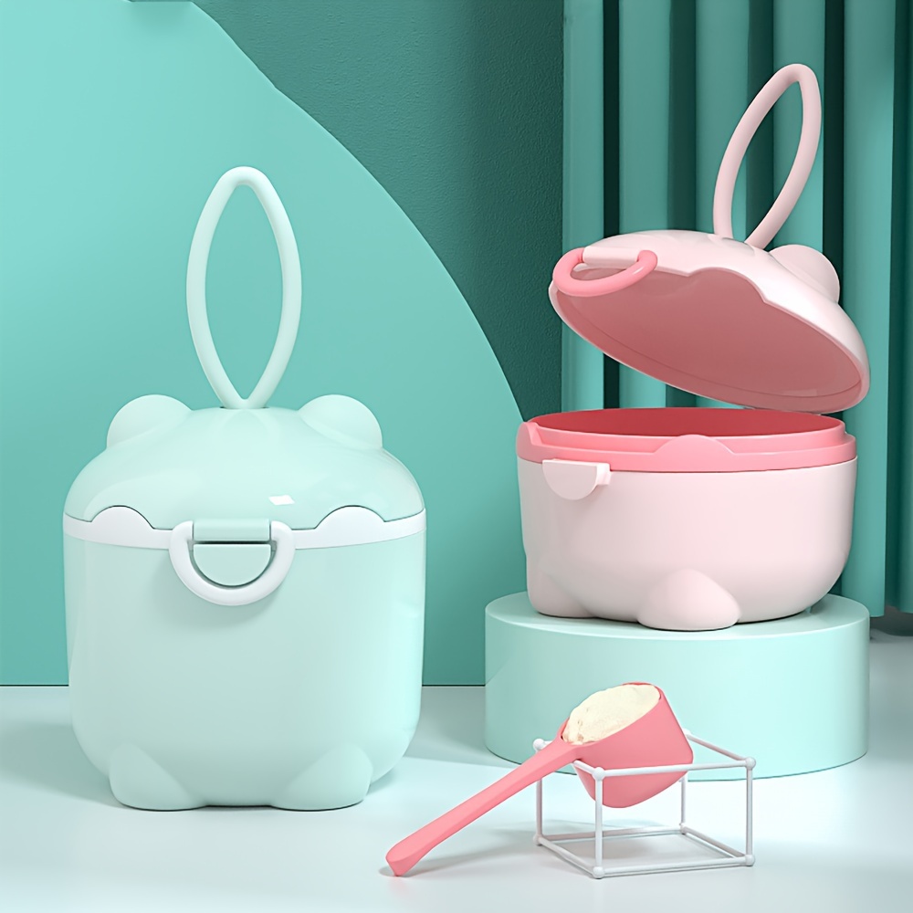 Baby Food Dispenser - 1 Buah Kotak Susu Bubuk Empat