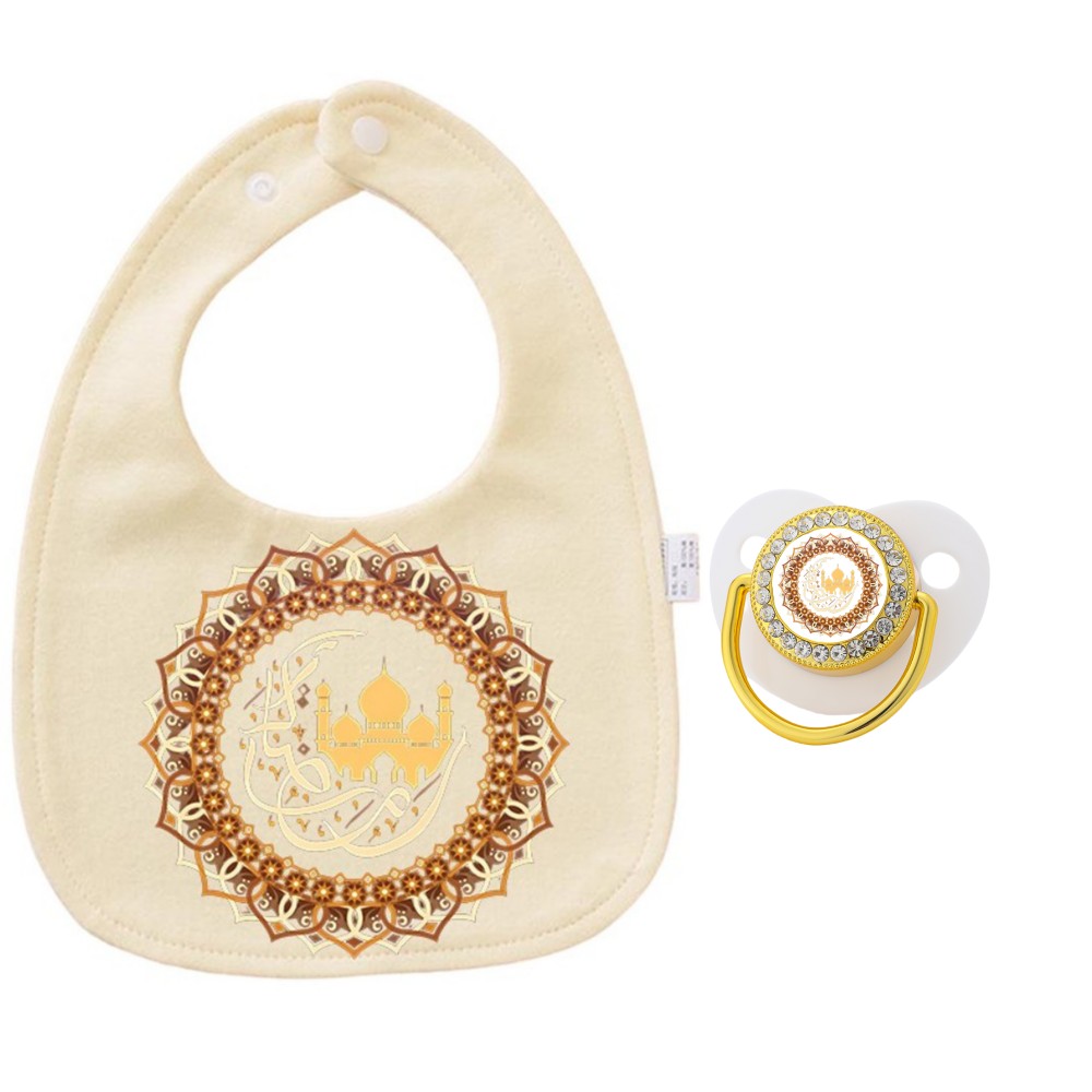 Set Celemek Bayi dengan Motif  - Baby Food Newborn ulasan dan harga