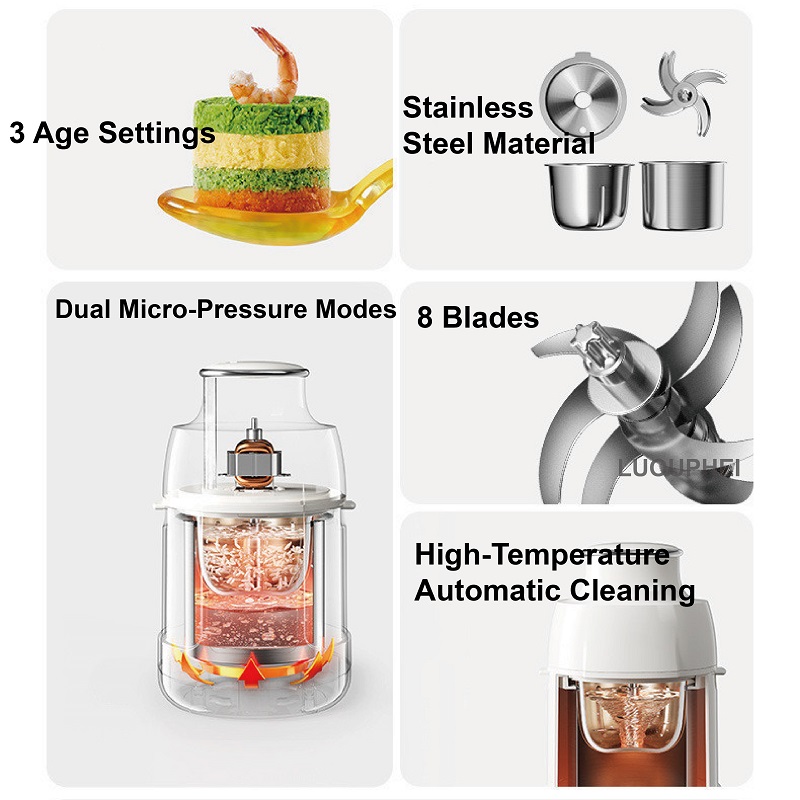 Pengolah Makanan Bayi 220V Pem - Baby Food Blender ulasan dan harga