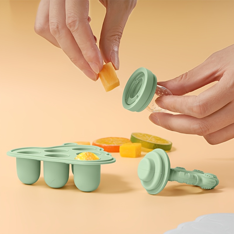 2 Buah/1 Buah Cetakan Freezer  - Baby Food In Jars ulasan dan harga