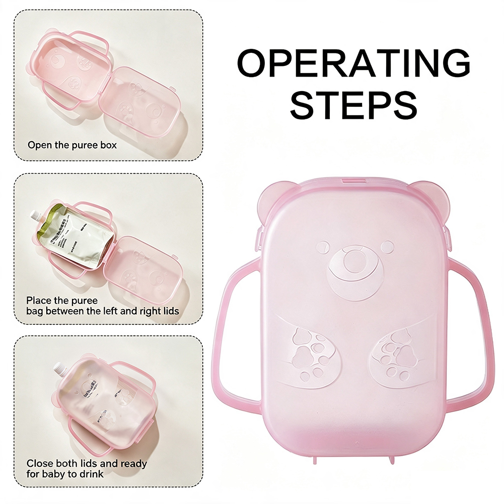 Squeeze Proof Pouch Holder Foo - Baby Food In Jars ulasan dan harga