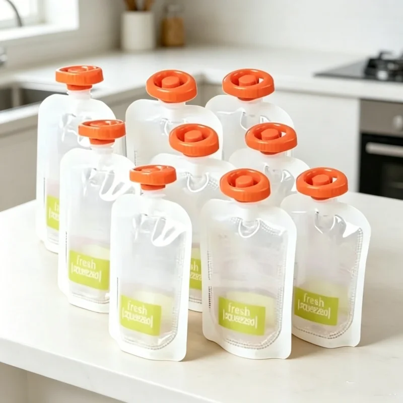 Kantong Makanan Bayi Organik 5 - Baby Food Organic Pouches ulasan dan harga