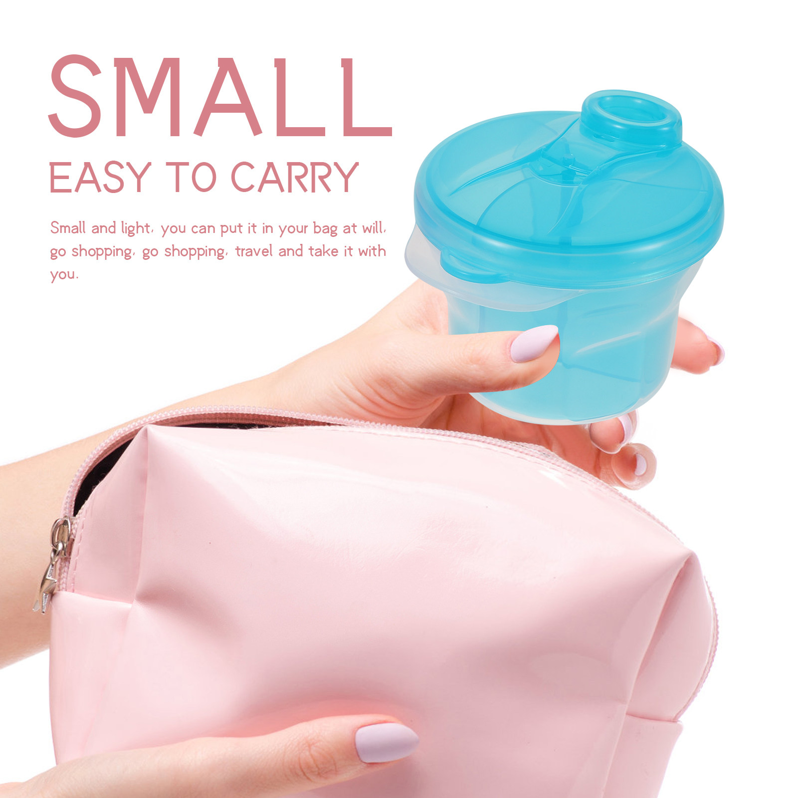 Kotak Penyimpanan Susu Bubuk A - Baby Food For Travelling ulasan dan harga