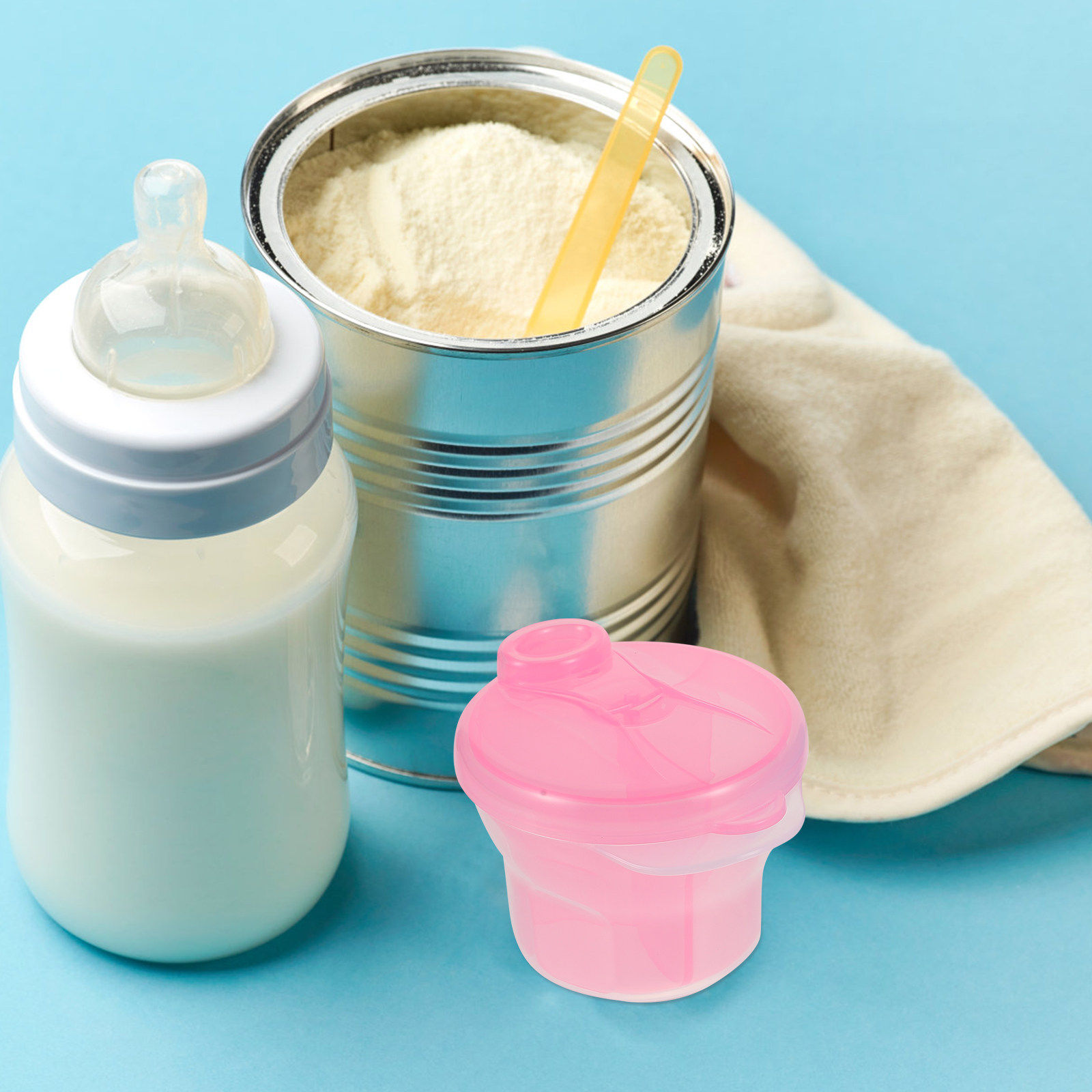 Kotak Penyimpanan Susu Bubuk A - Baby Food For Travelling ulasan dan harga