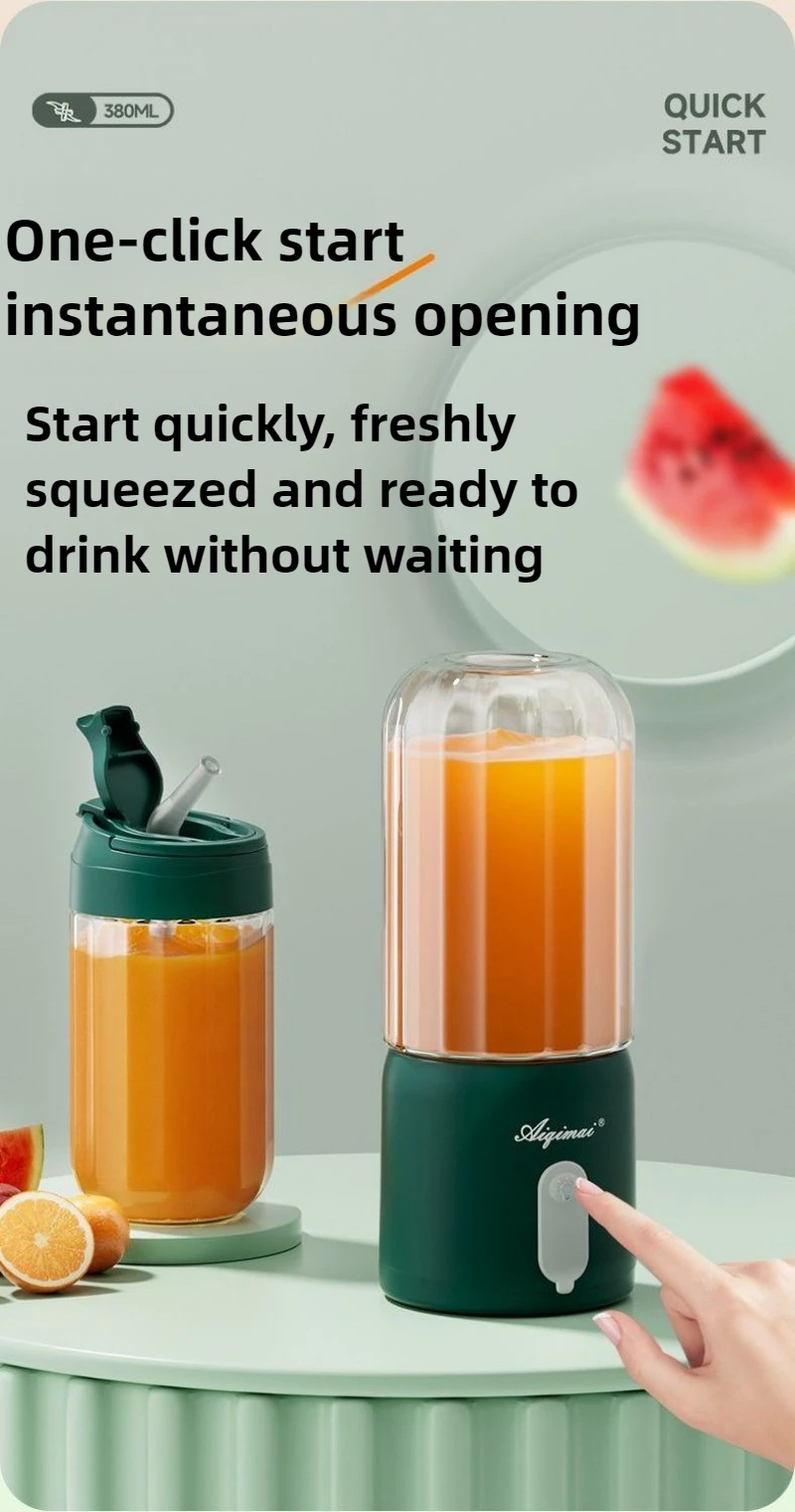 Cangkir Jus Portabel 350ml Mul - Baby Food Blender ulasan dan harga
