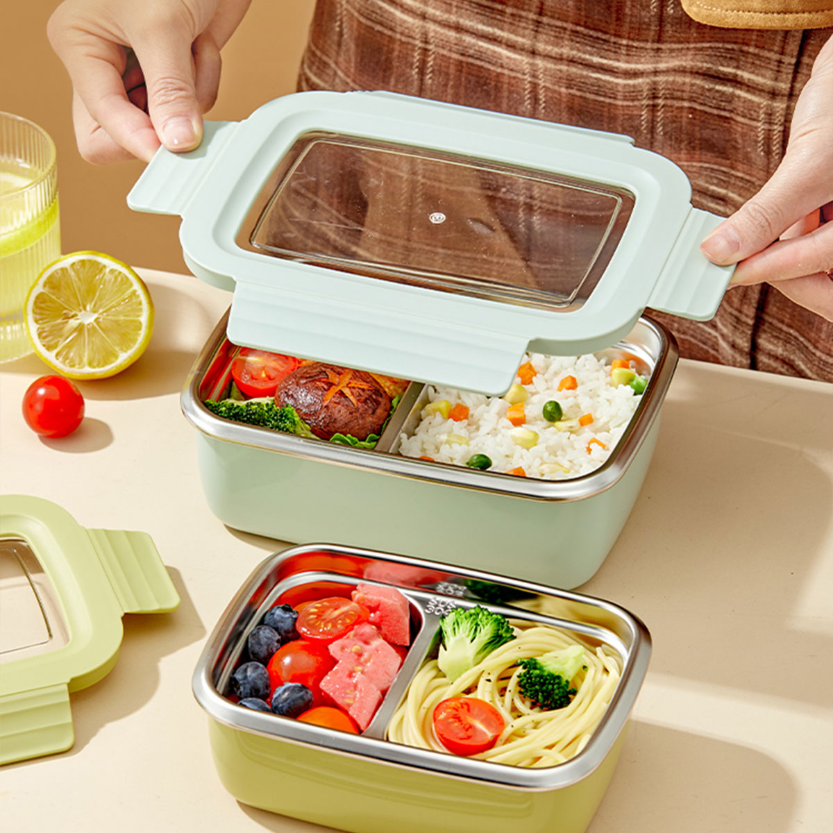 Kotak Makan Siang Kompartemen  - Baby Food Warmer Portable ulasan dan harga