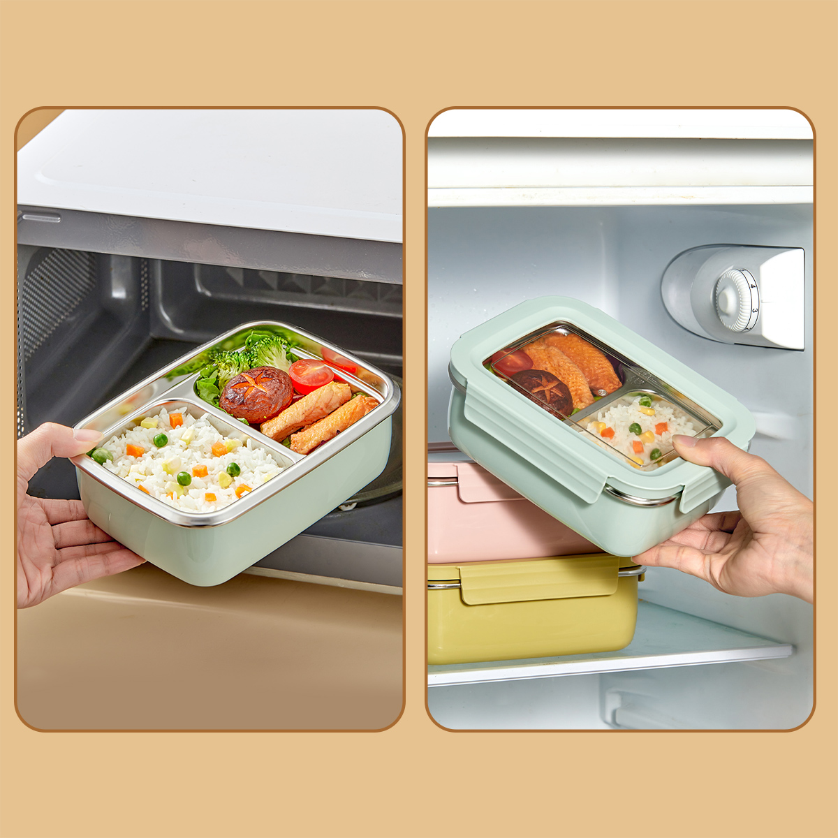Kotak Makan Siang Kompartemen  - Baby Food Warmer Portable ulasan dan harga