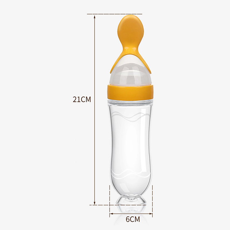 Meremas botol makan silikon la - Baby Food Newborn ulasan dan harga