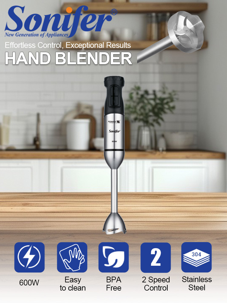 Blender Tangan Sonifer SF-8181 - Baby Food Hand Blender ulasan dan harga