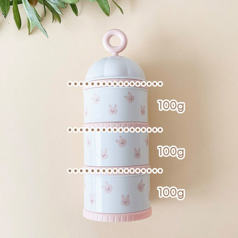 Kotak wadah susu beruang lucu, - Baby Food Dispenser ulasan dan harga