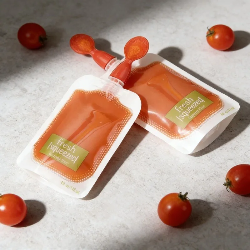 50 buah Kantong Penyimpanan Ma - Baby Food Organic Pouches ulasan dan harga