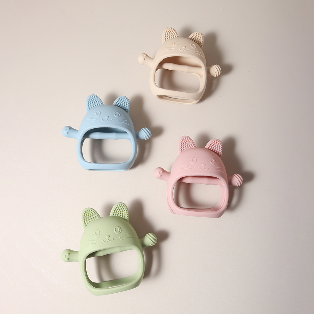 Sarung Tangan Tumbuh Gigi Bayi - Baby Food Grade ulasan dan harga