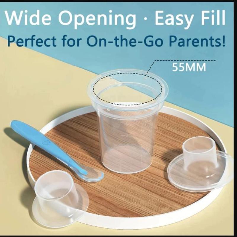 1Set Baru 80ML Dispenser Susu  - Baby Food In Jars ulasan dan harga
