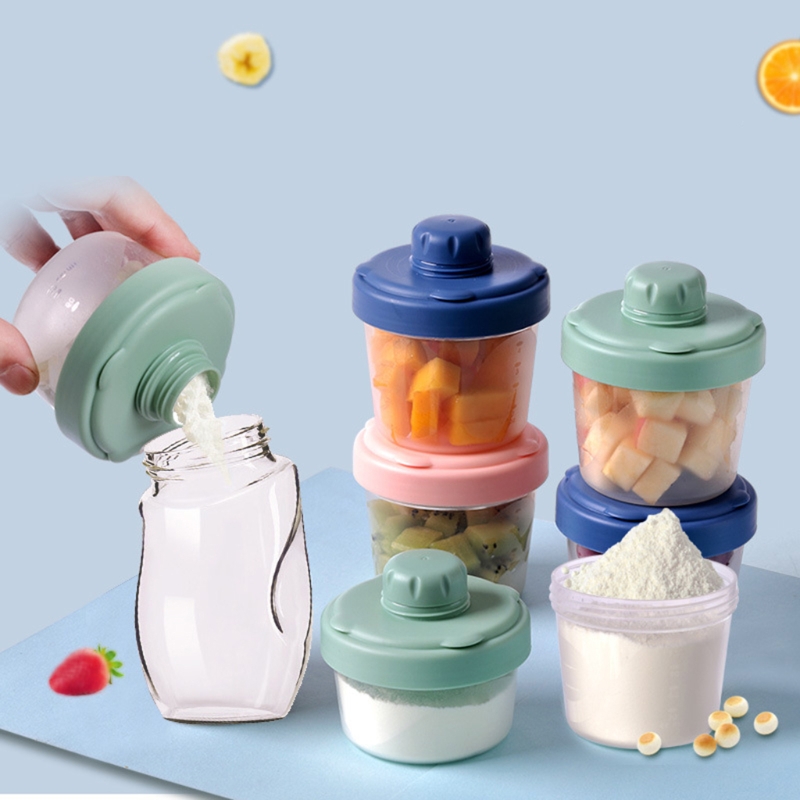 60Ml/120Ml Susu Bubuk Kotak Pe - Baby Food Dispenser ulasan dan harga