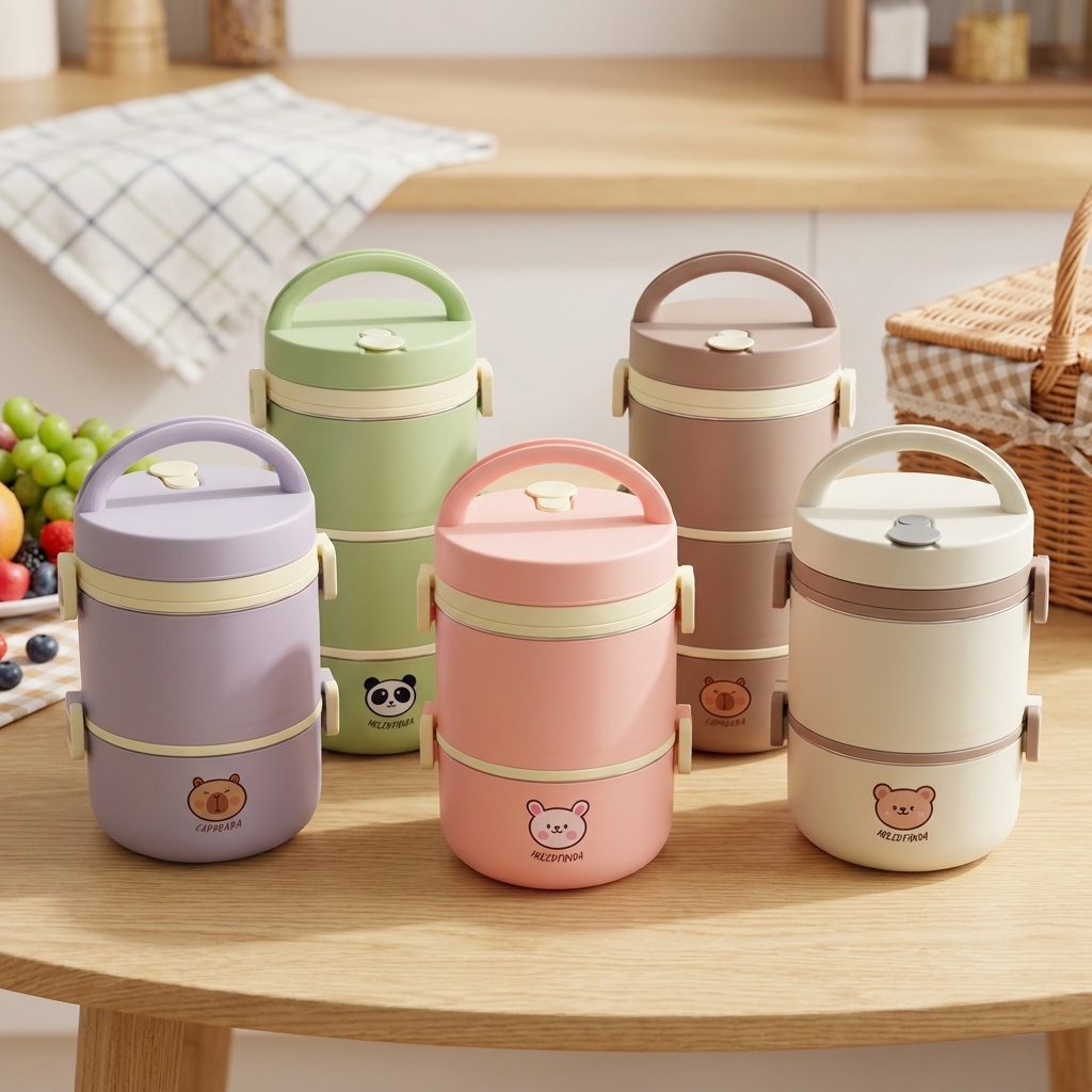 Kotak Makan Siang Termal Stain - Baby Food Warmer Portable ulasan dan harga