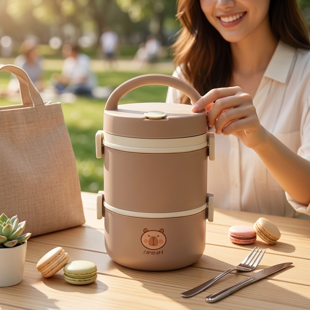 Kotak Makan Siang Termal Stain - Baby Food Warmer Portable ulasan dan harga