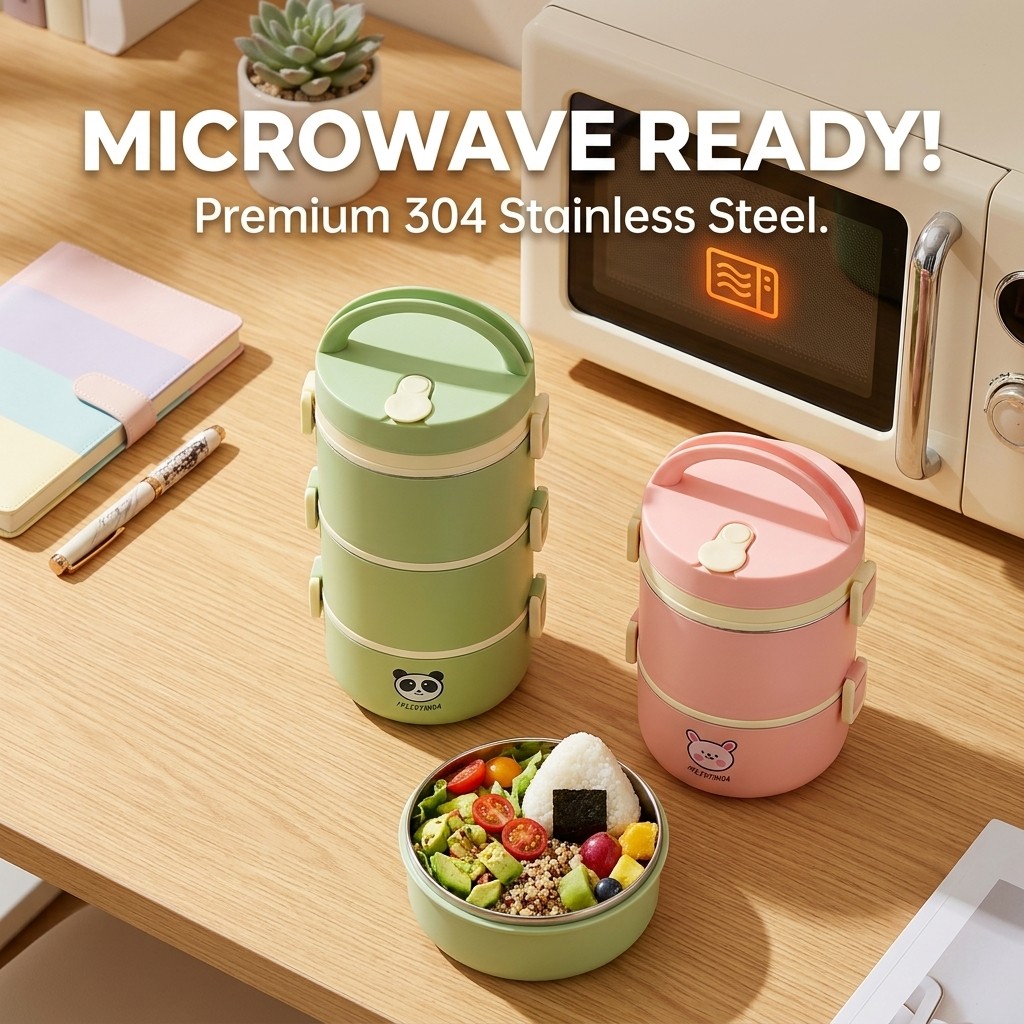 Kotak Makan Siang Termal Stain - Baby Food Warmer Portable ulasan dan harga