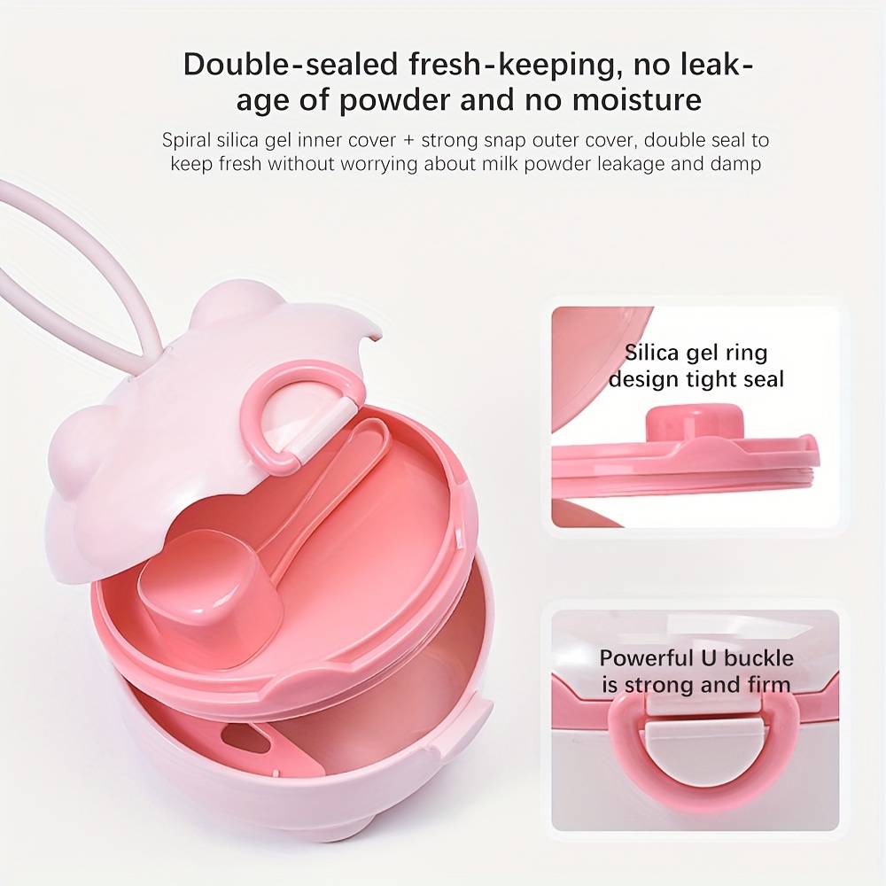 1 Buah Kotak Susu Bubuk Empat  - Baby Food Dispenser ulasan dan harga