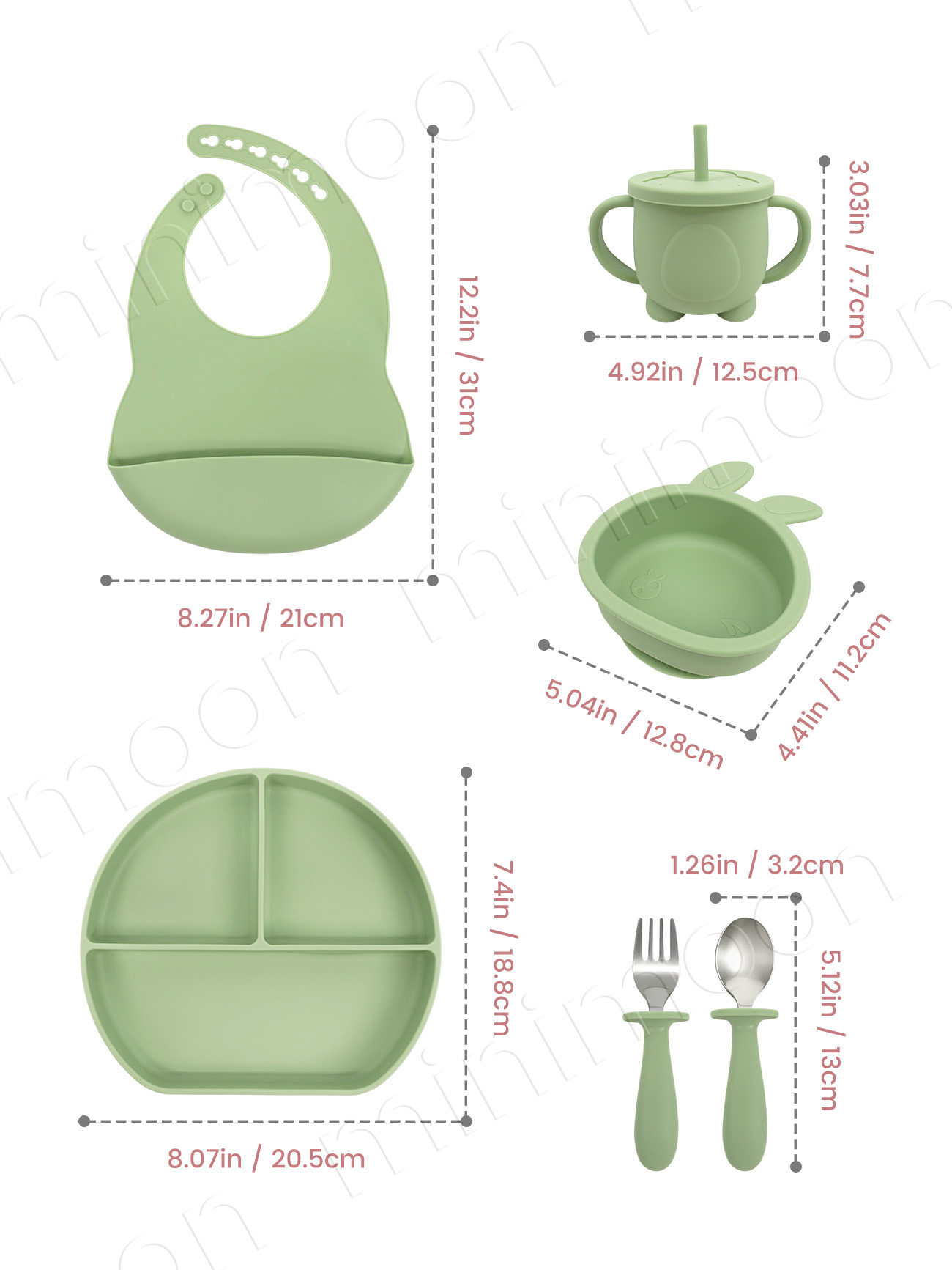 6 Buah Set Peralatan Makan Ana - Baby Food Newborn ulasan dan harga