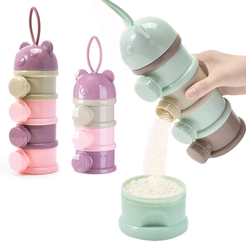 Penyimpanan Tiga/Empat Tingkat - Baby Food Dispenser ulasan dan harga