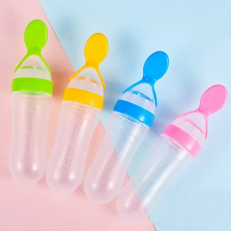 Aman botol pemberi makan bayi, - Baby Food Zone ulasan dan harga