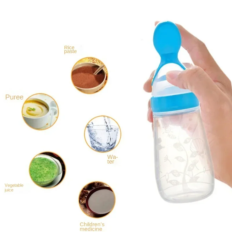 Aman botol pemberi makan bayi, - Baby Food Zone ulasan dan harga