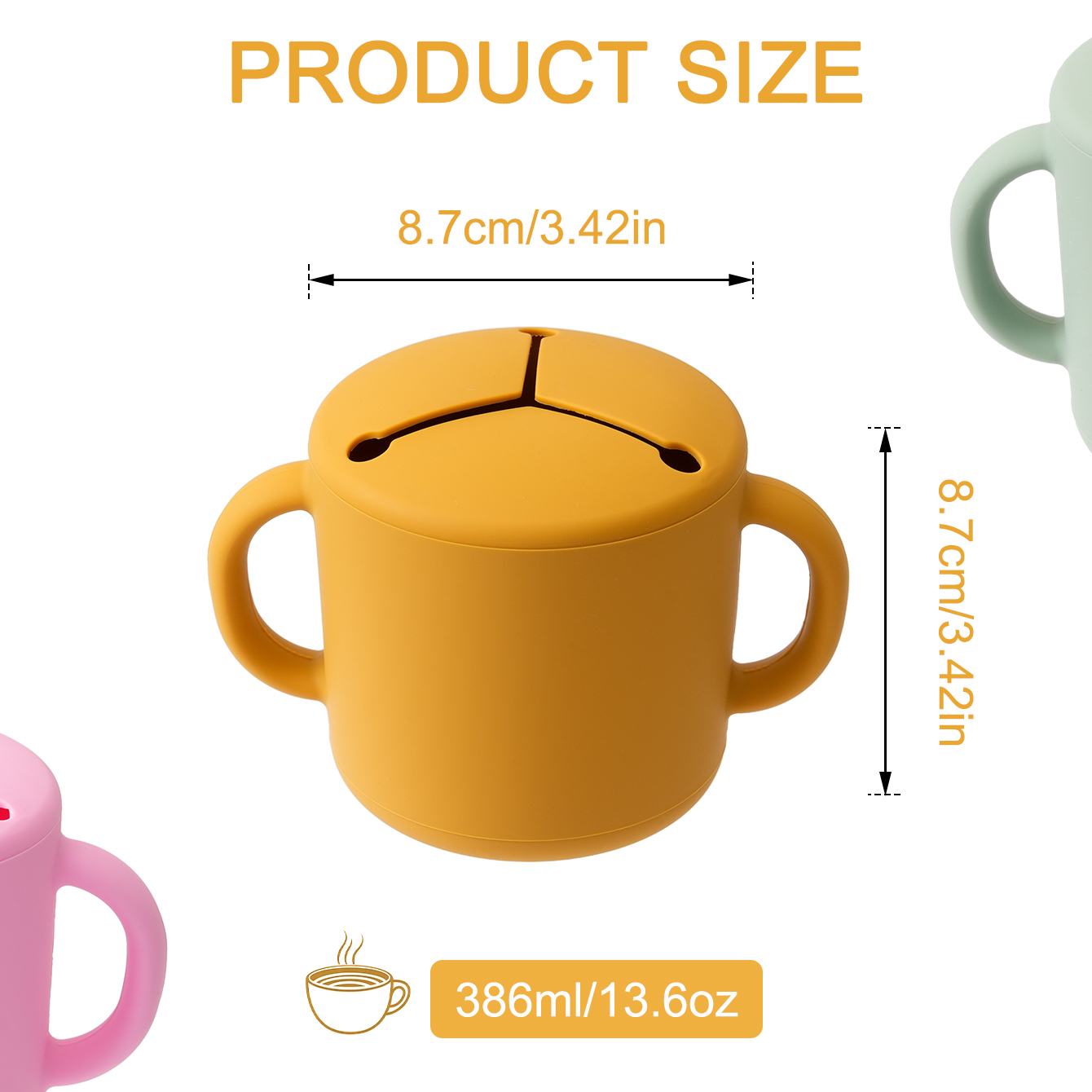 1 Buah Cangkir Makanan Ringan  - Baby Food Zone ulasan dan harga
